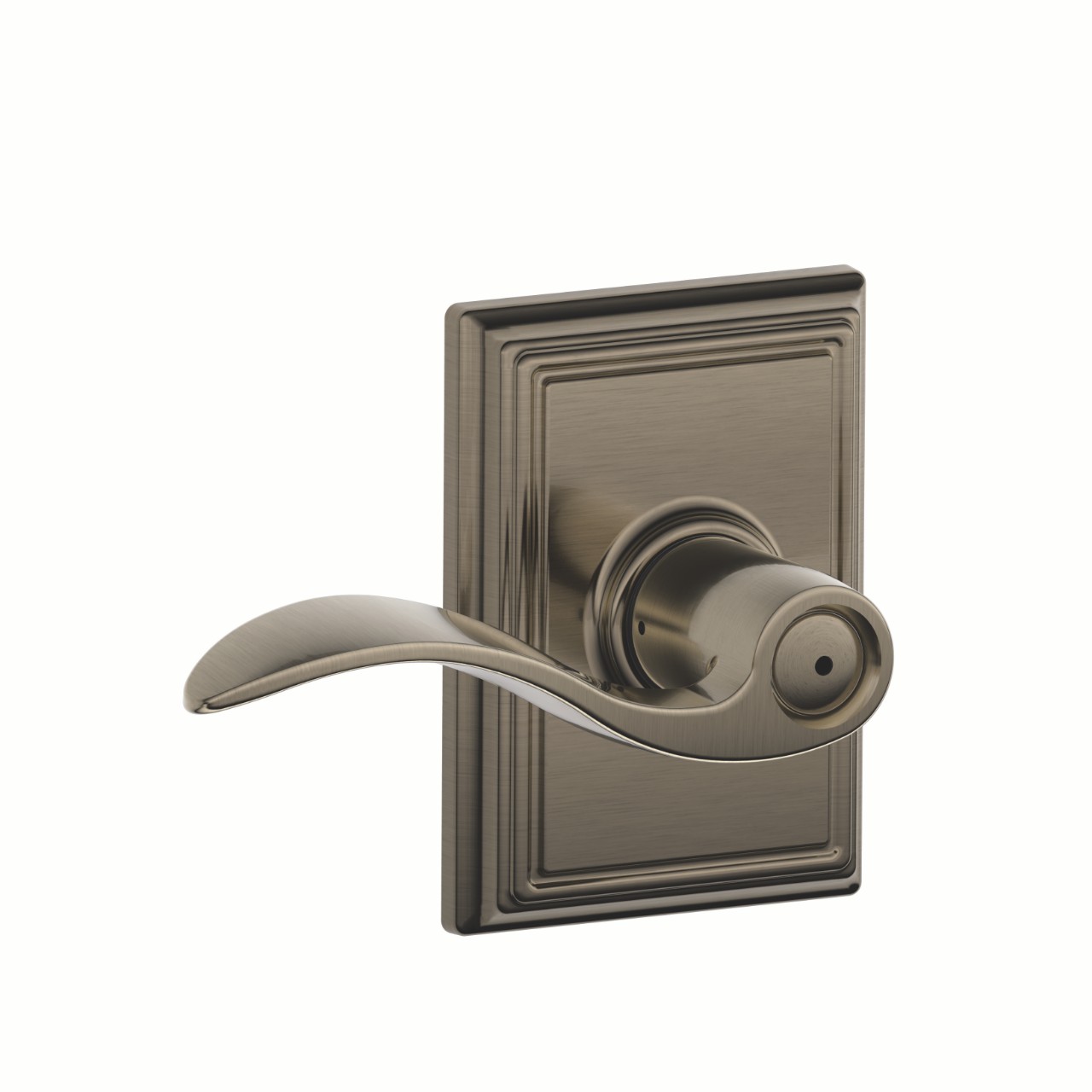 Accent Lever Bed & Bath Lock