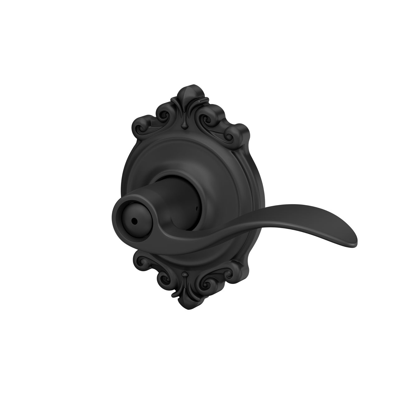 Accent Lever Bed & Bath Lock