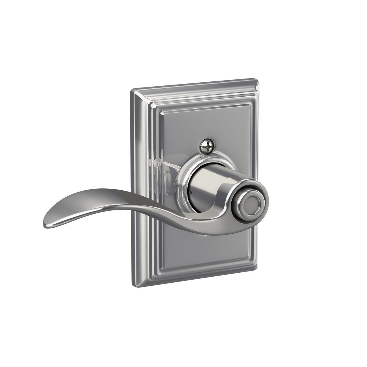 Accent Lever Bed & Bath Lock