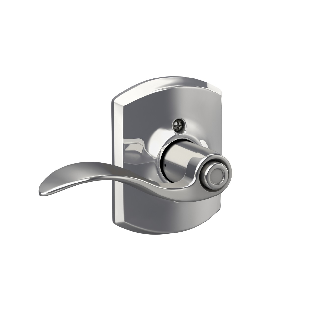 Accent Lever Bed & Bath Lock