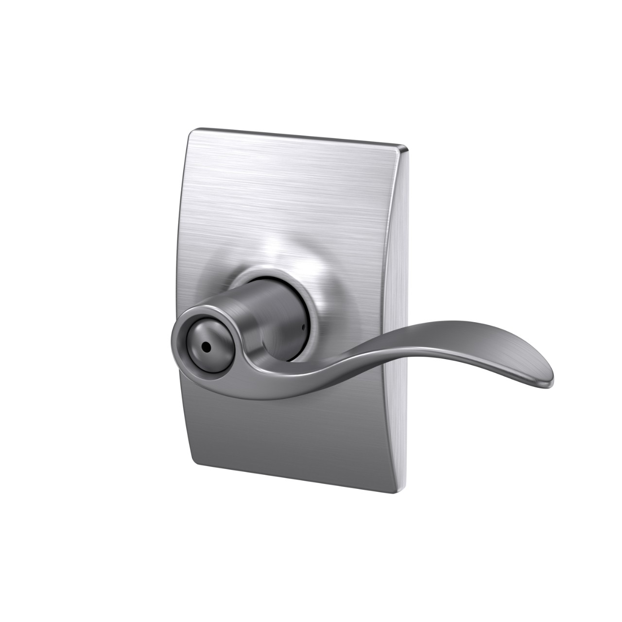 Accent Lever Bed & Bath Lock