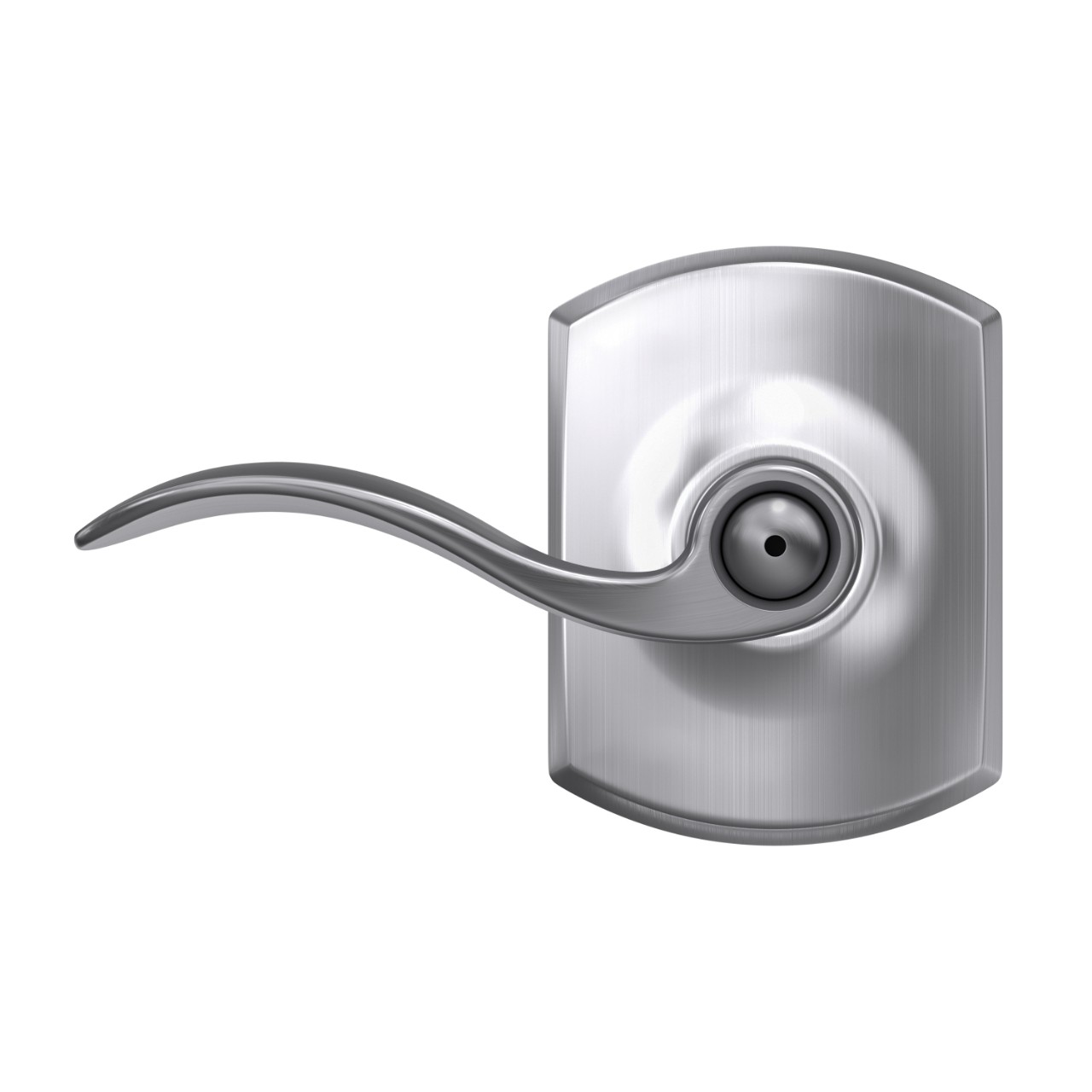 Accent Lever Bed & Bath Lock