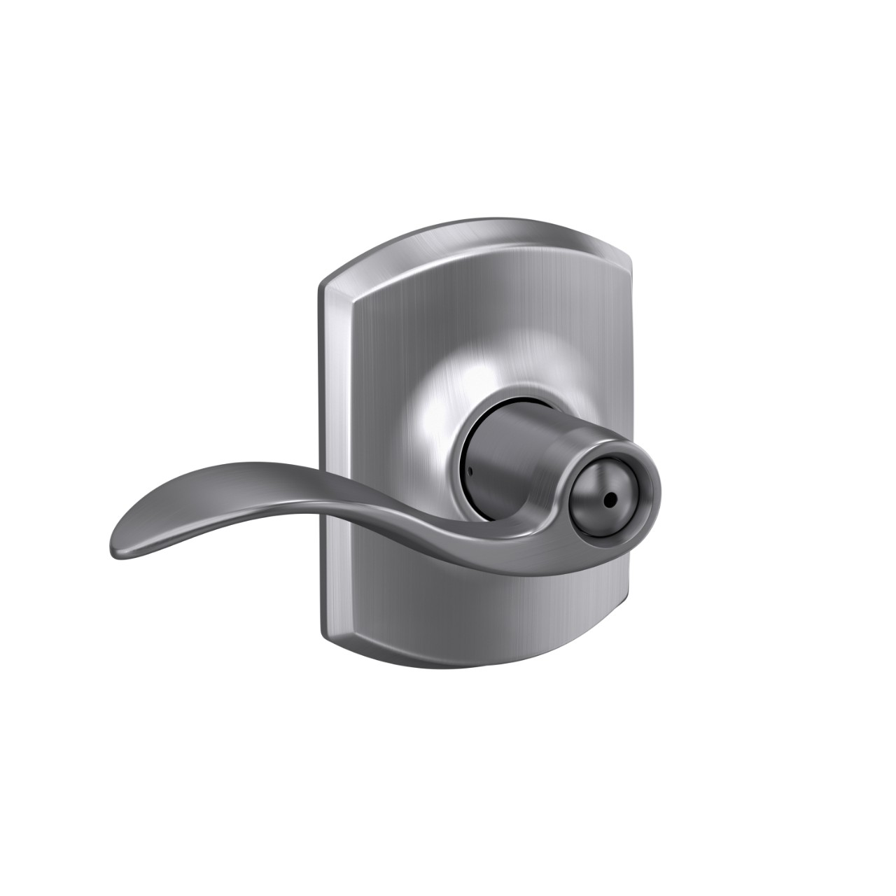 Accent Lever Bed & Bath Lock
