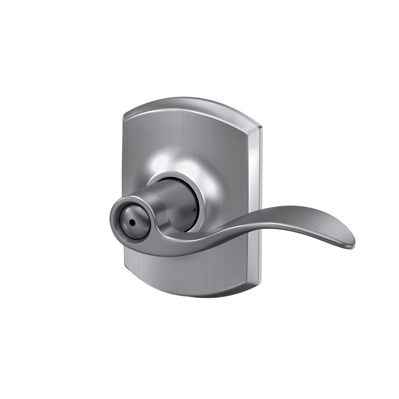 Accent Lever Bed & Bath Lock