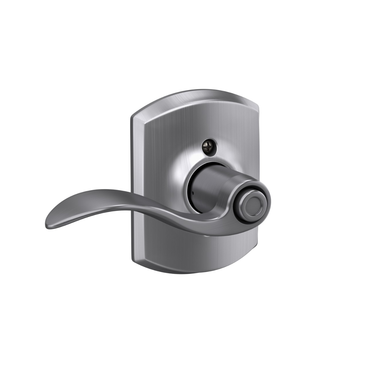 Accent Lever Bed & Bath Lock
