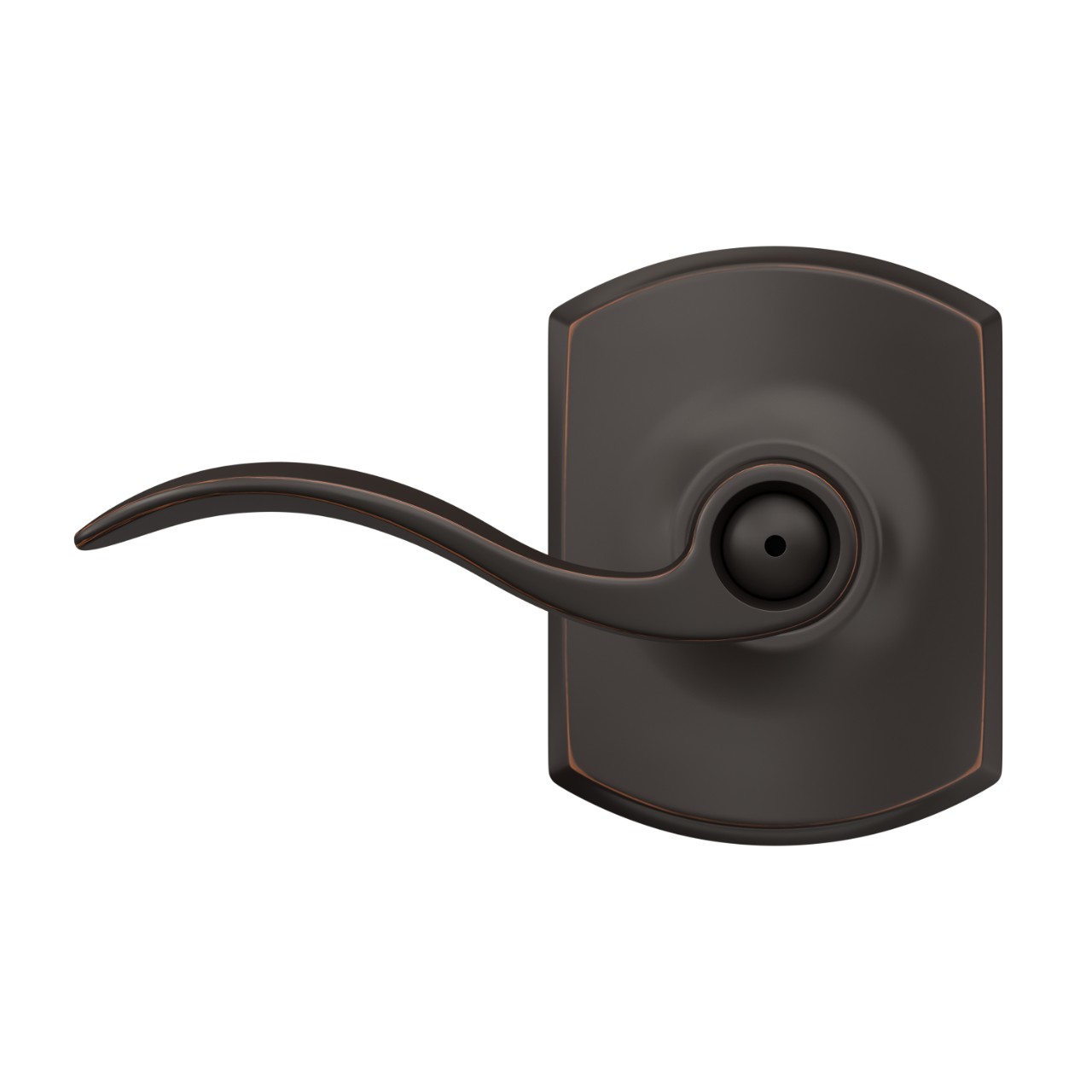 Accent Lever Bed & Bath Lock