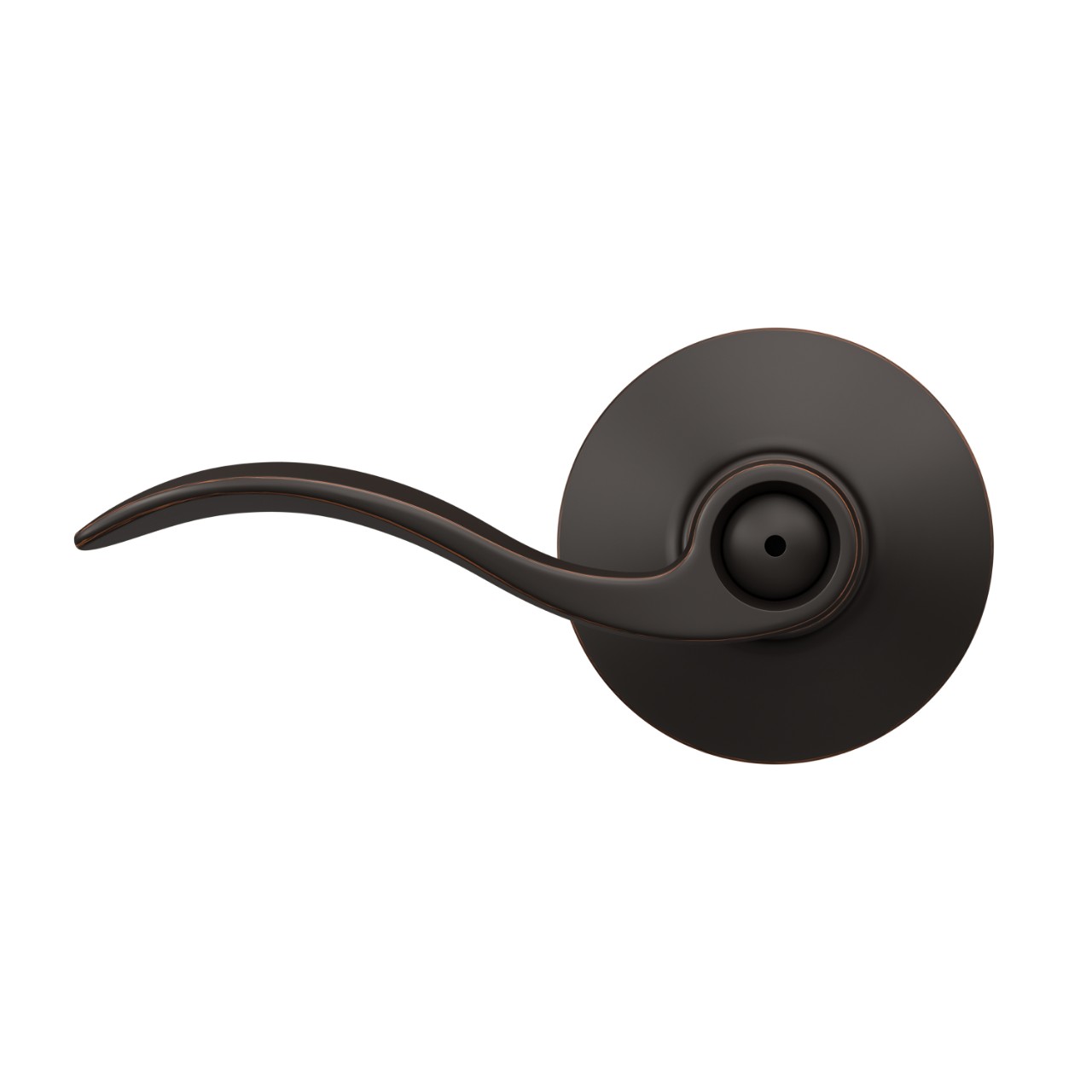 Accent Lever Bed & Bath Lock
