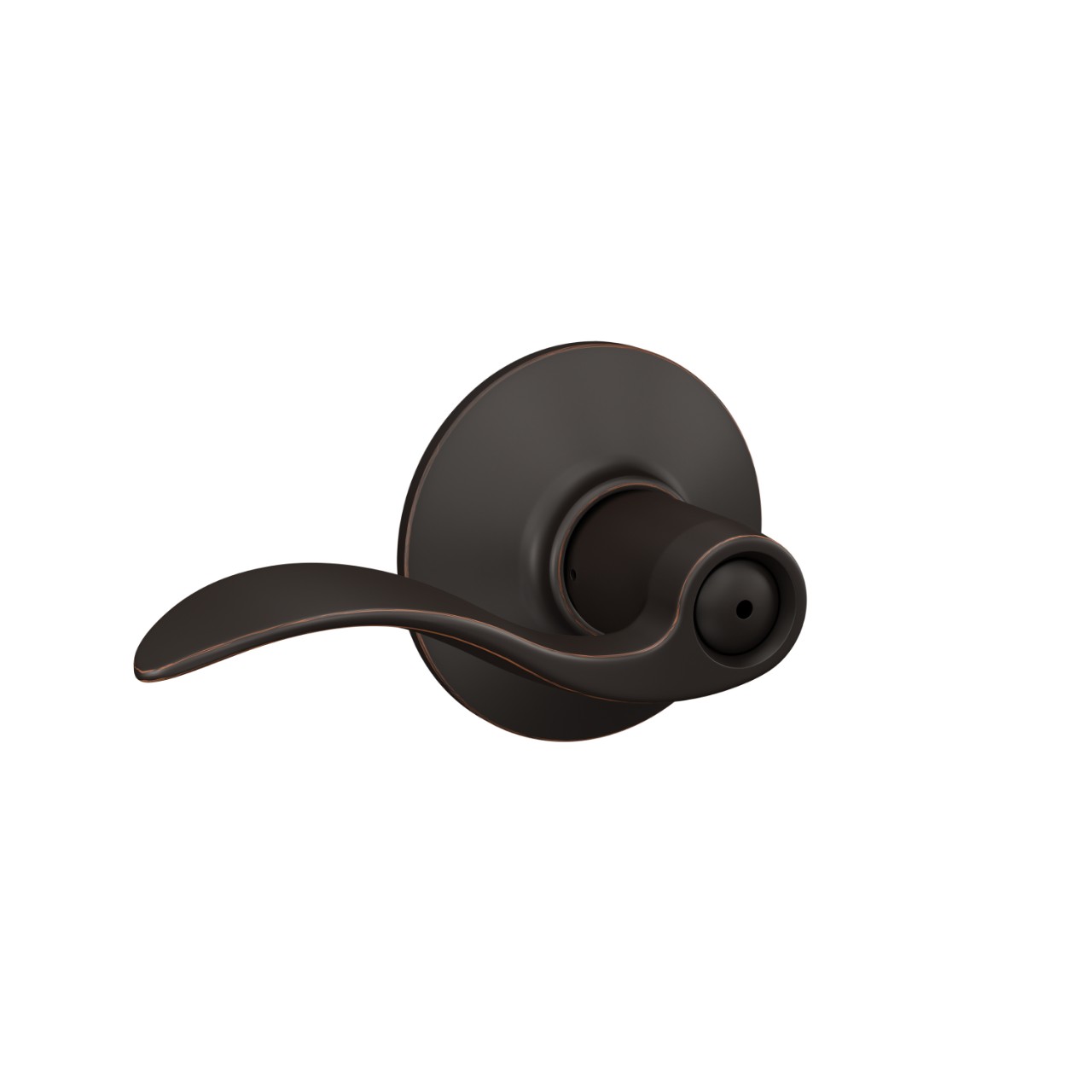Accent Lever Bed & Bath Lock