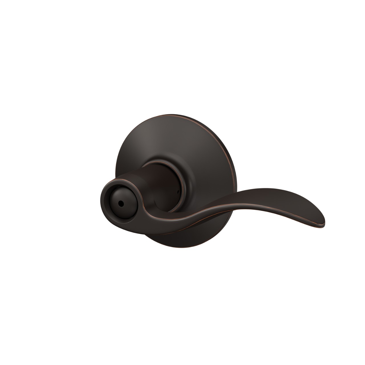 Accent Lever Bed & Bath Lock