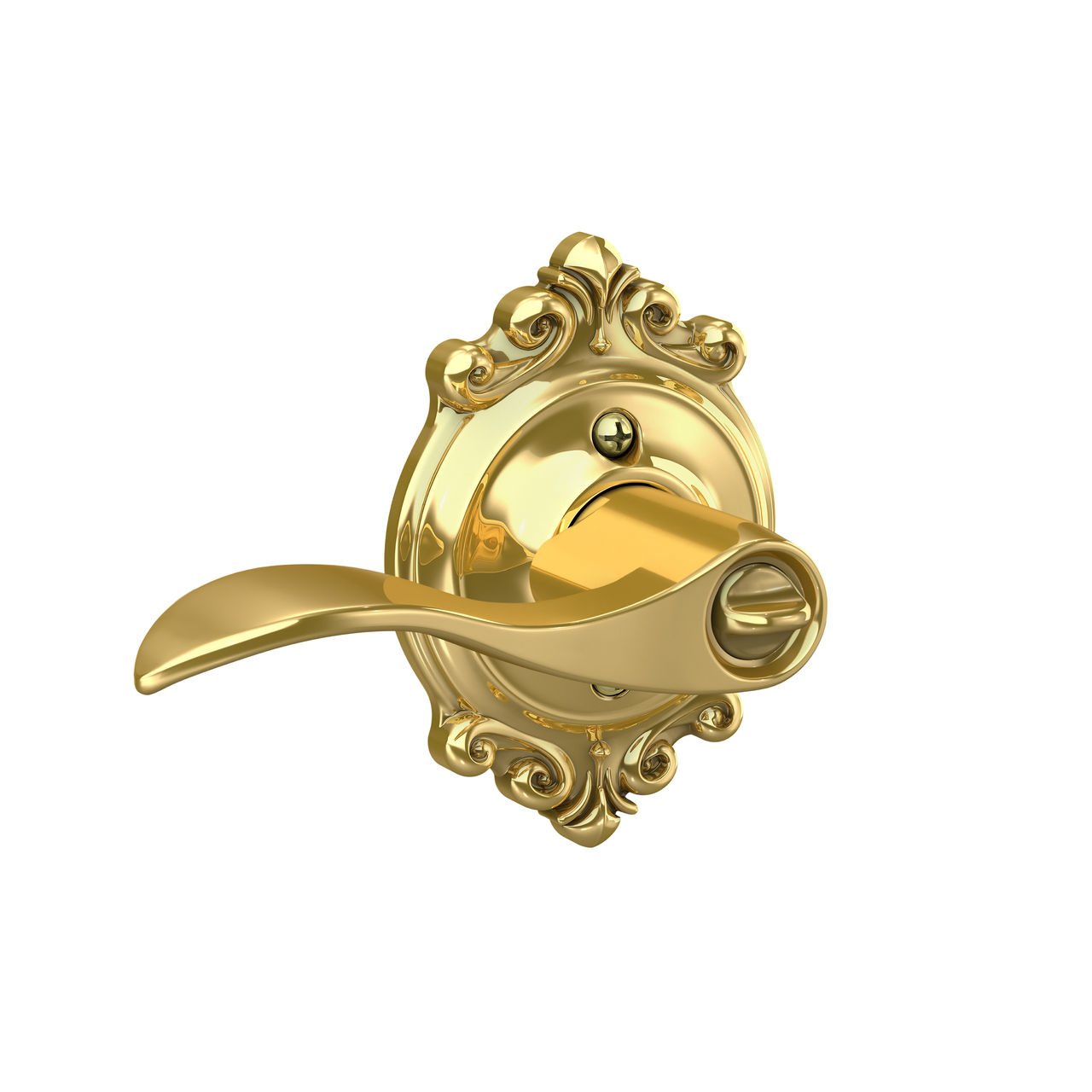 Accent Lever Keyed Entry Lock
