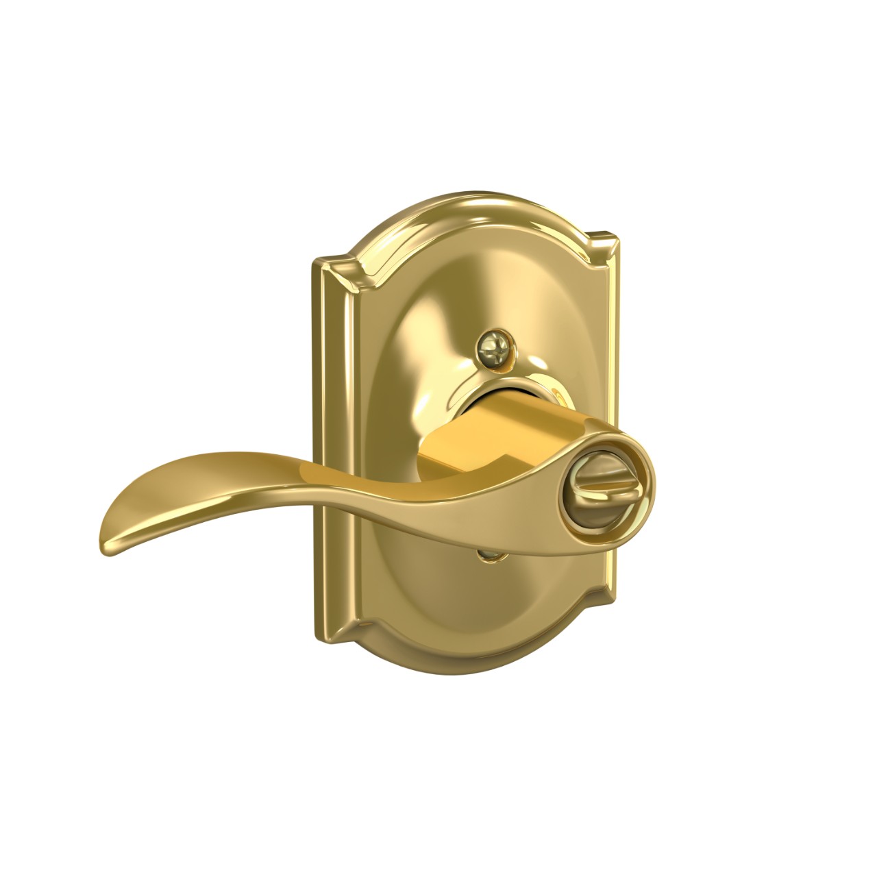 Accent Lever Keyed Entry Lock
