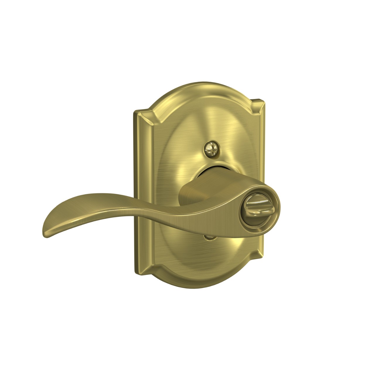 Accent Lever Keyed Entry Lock