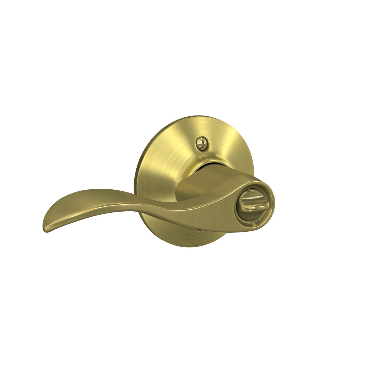 Accent Lever Keyed Entry Lock