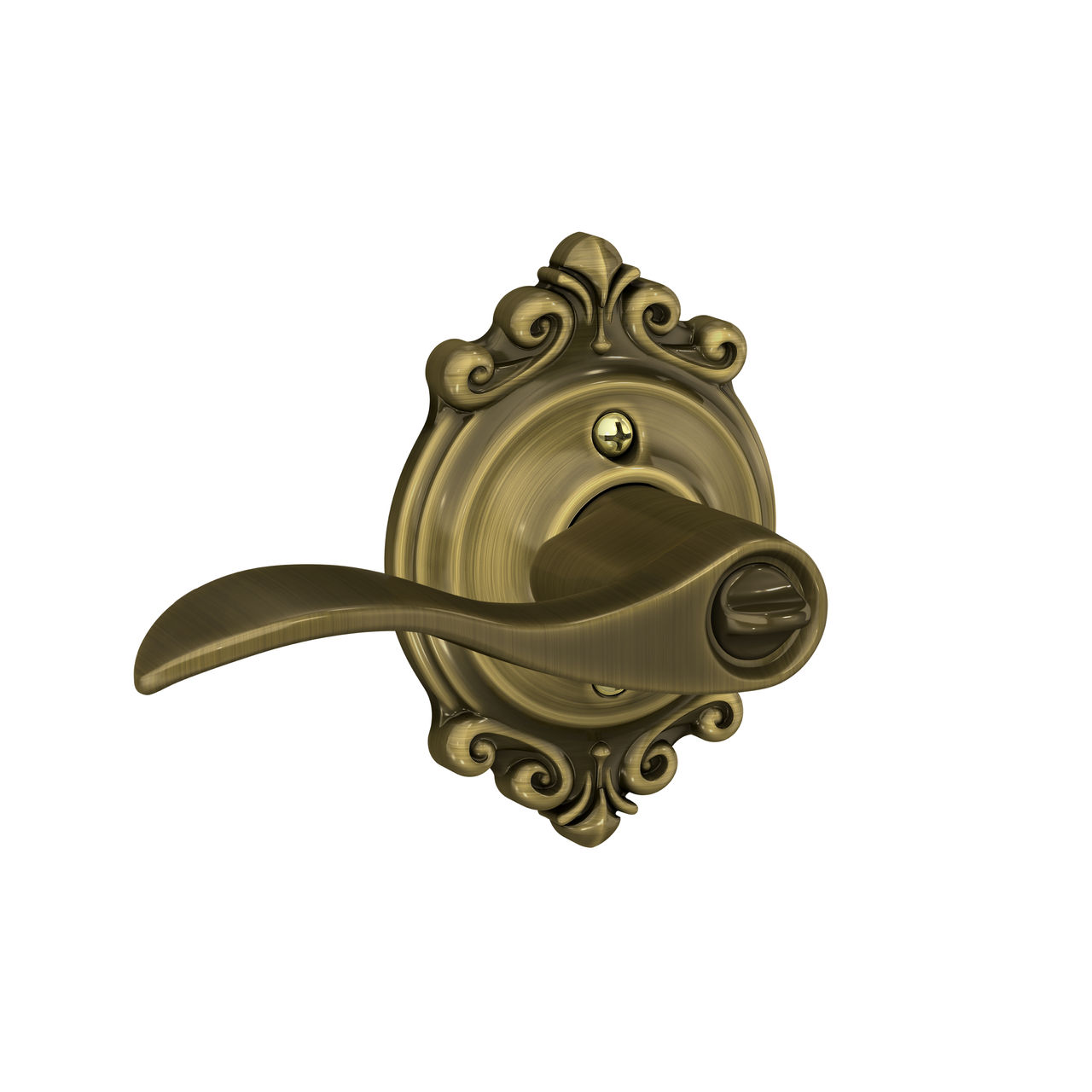 Accent Lever Keyed Entry Lock