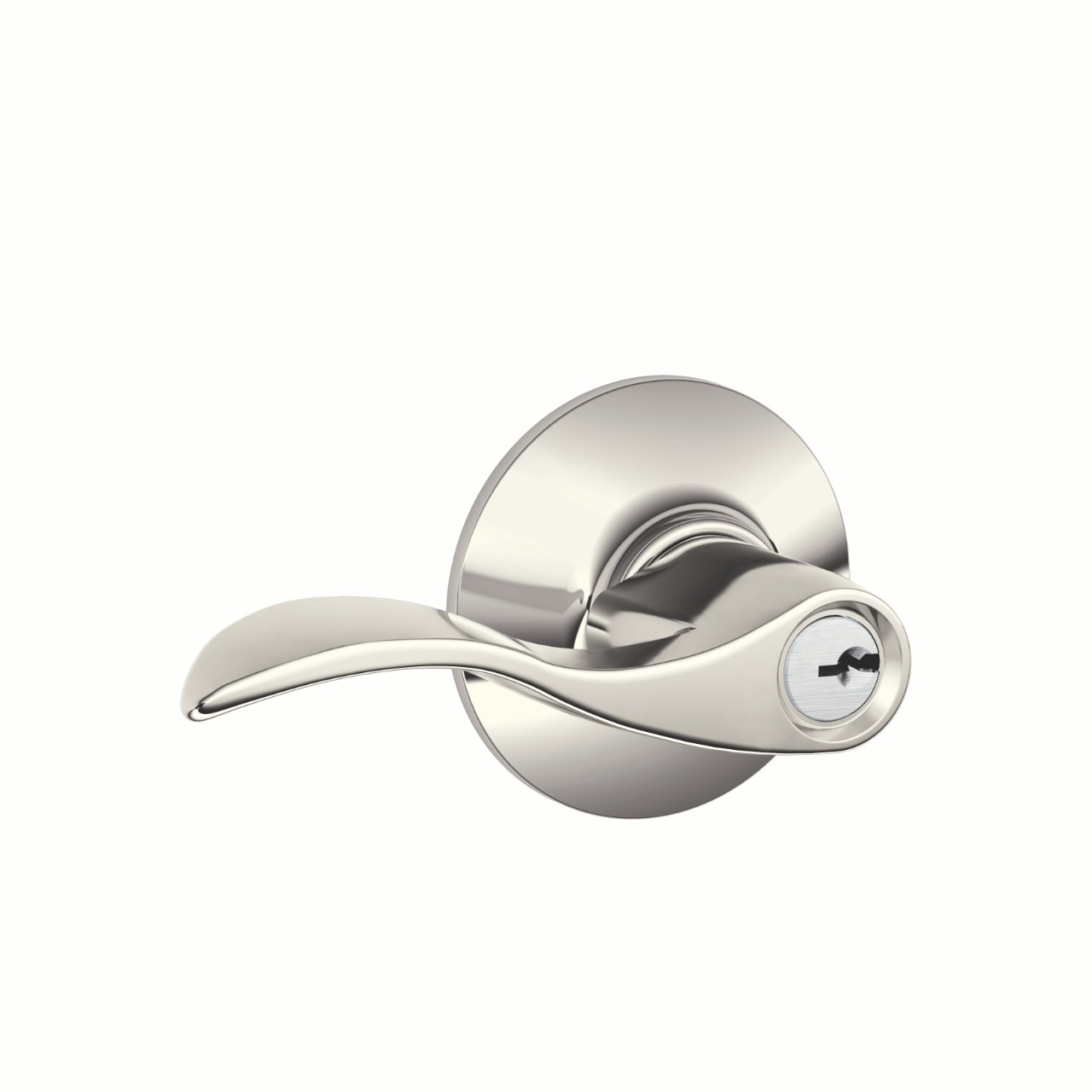 Accent Lever Keyed Entry Lock