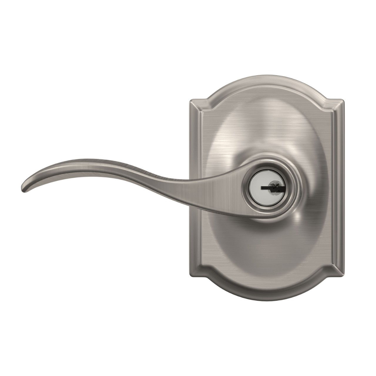 Accent Lever Keyed Entry Lock