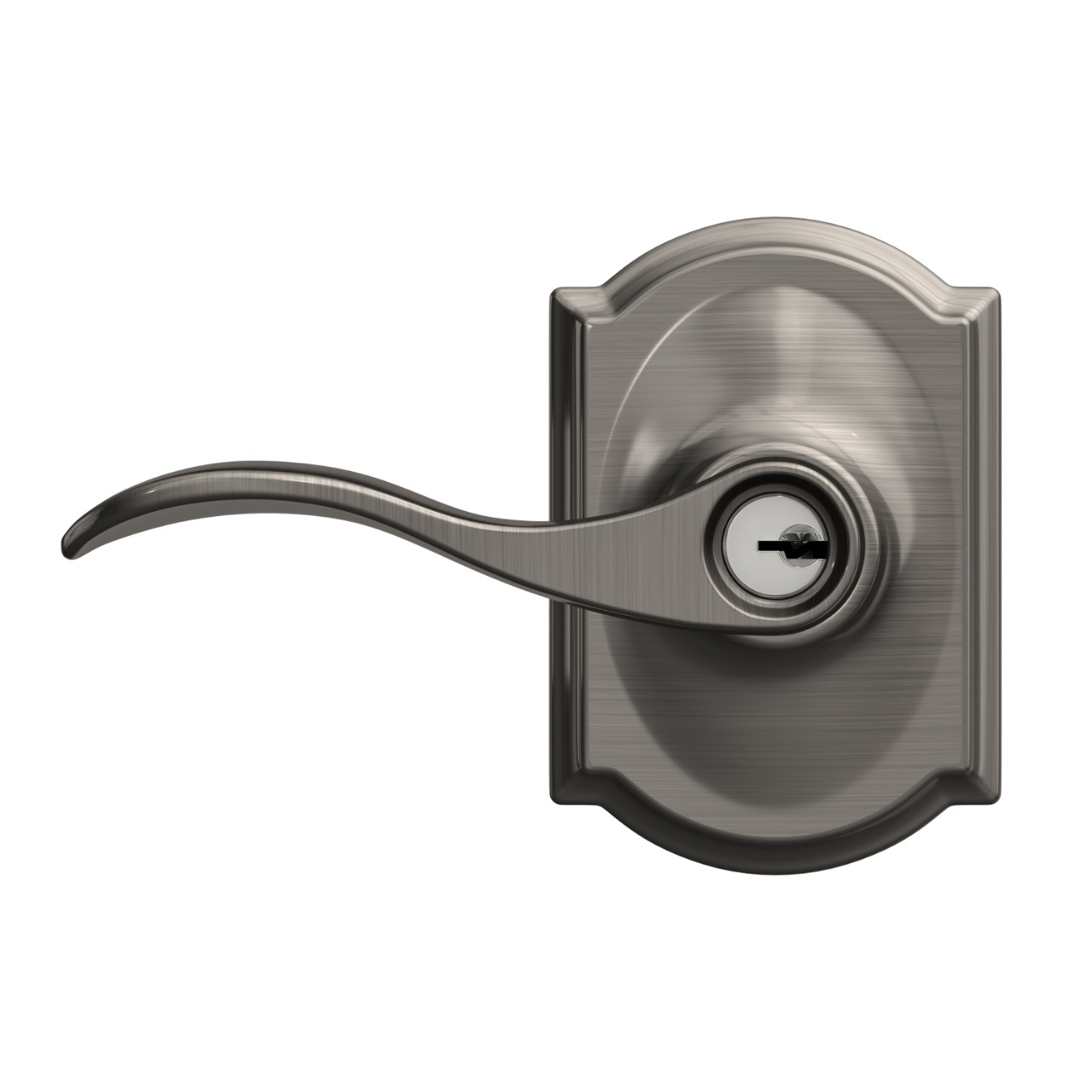 Accent Lever Keyed Entry Lock