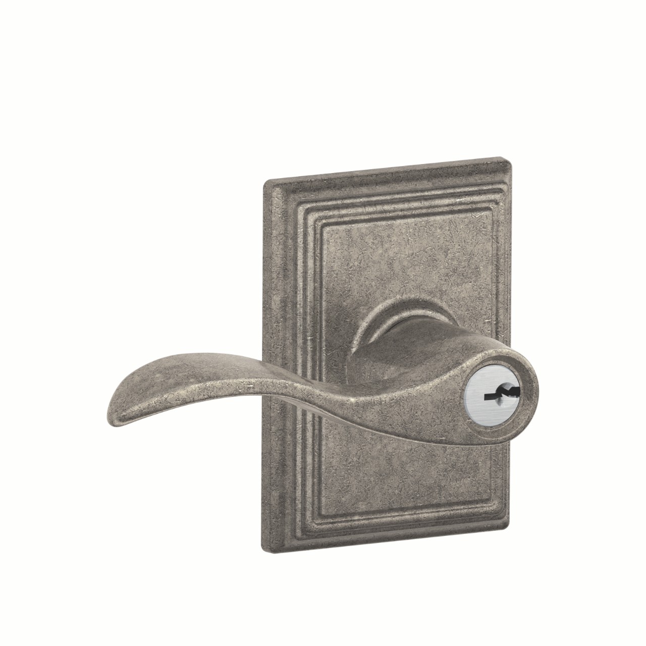 Accent Lever Keyed Entry Lock