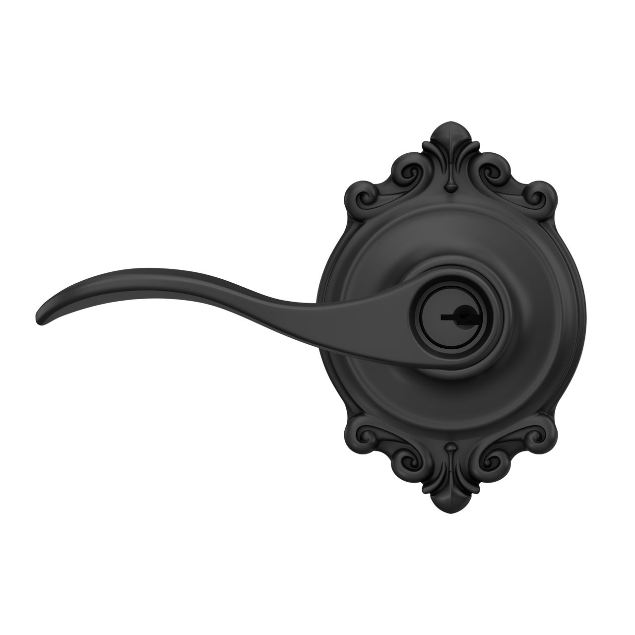 Accent Lever Keyed Entry Lock