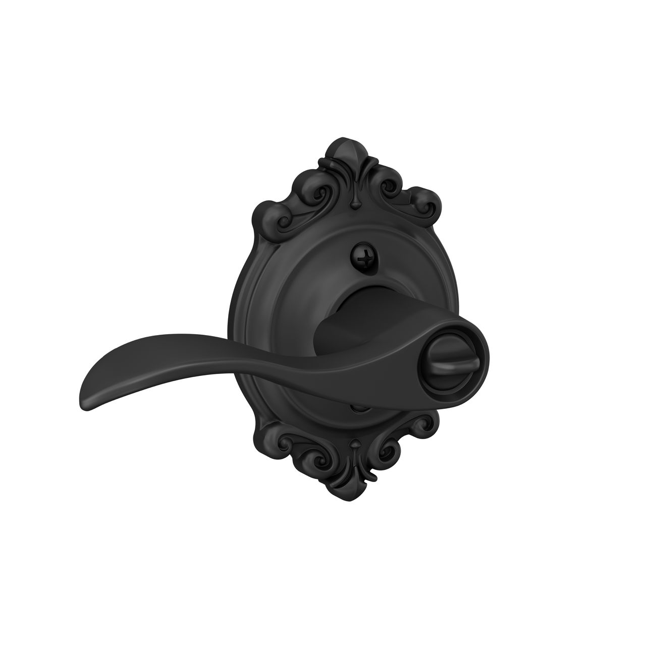 Accent Lever Keyed Entry Lock