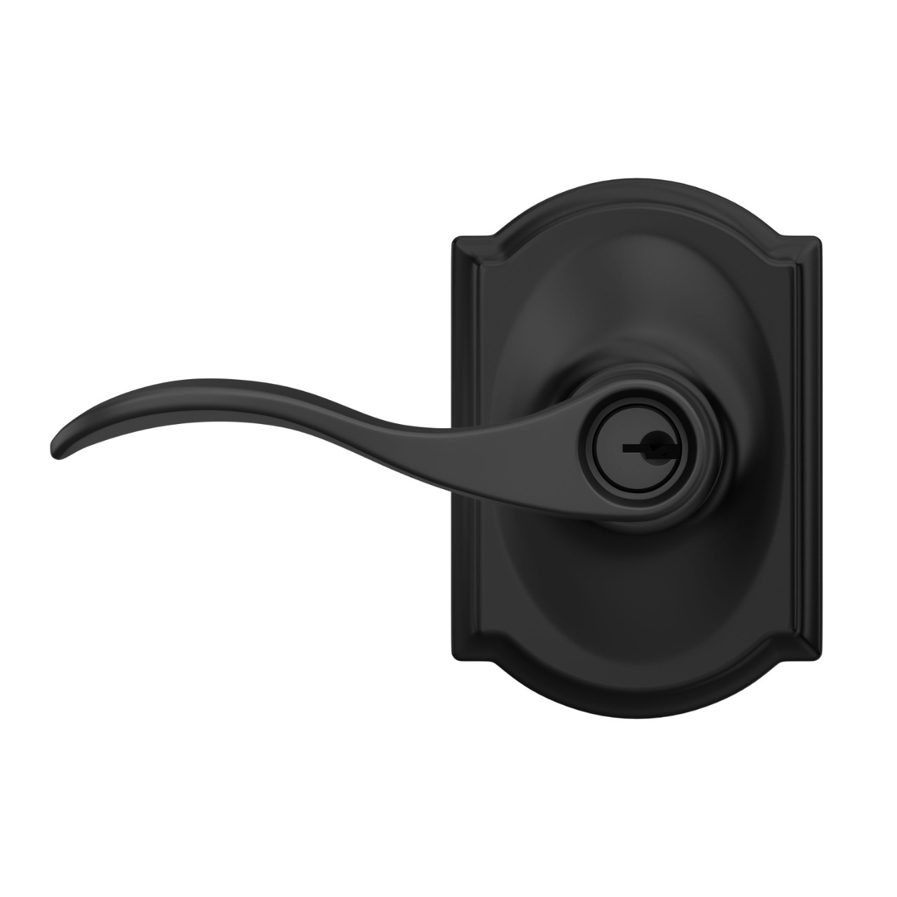 Accent Lever Keyed Entry Lock