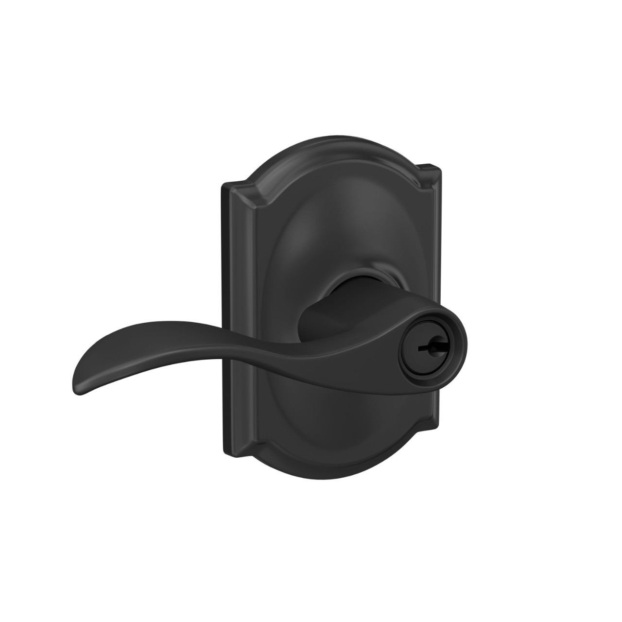 Accent Lever Keyed Entry Lock