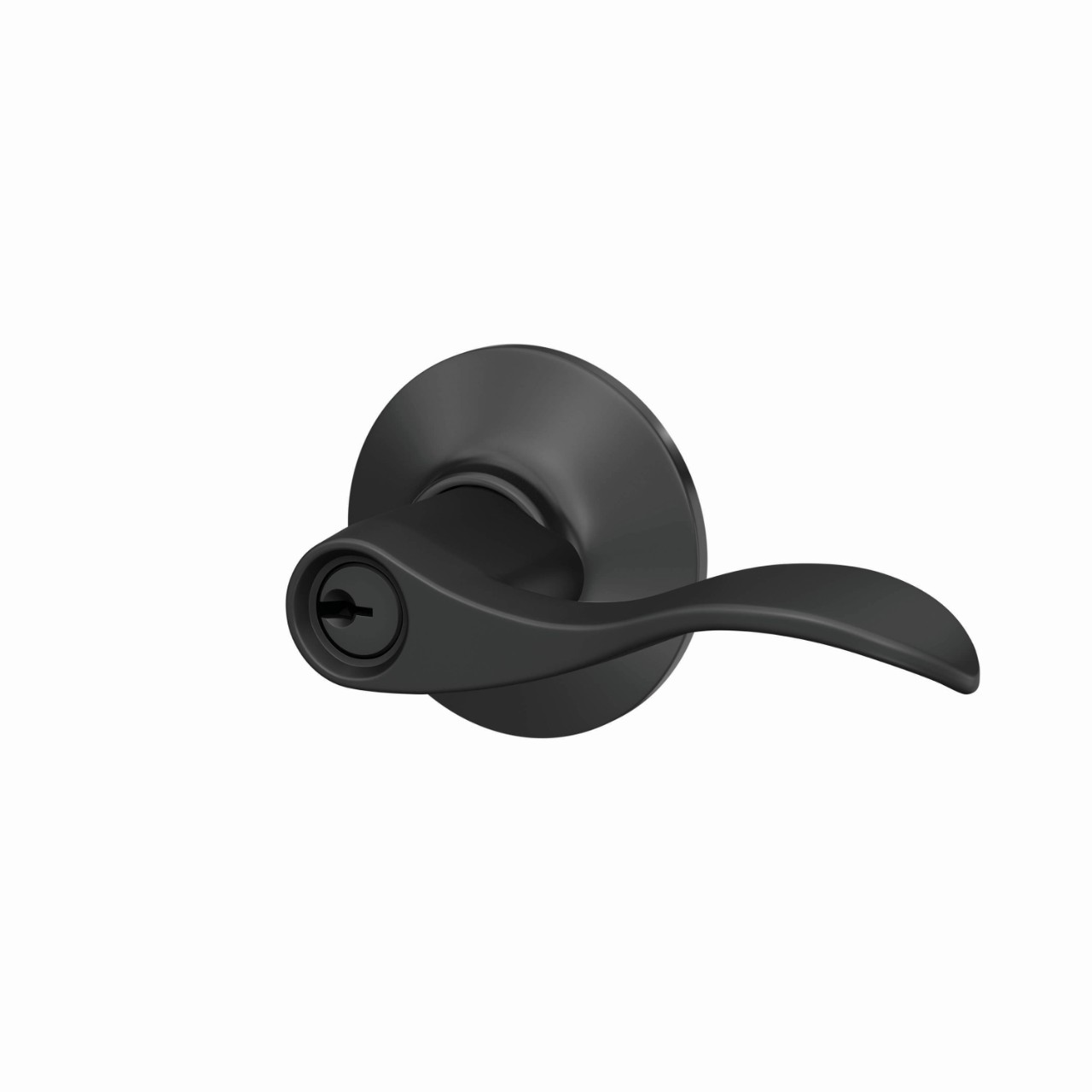 Accent Lever Keyed Entry Lock