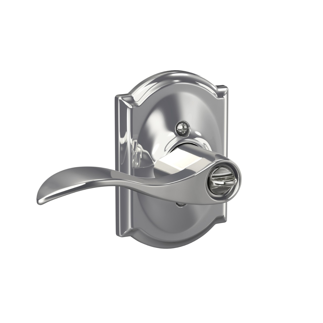 Accent Lever Keyed Entry Lock