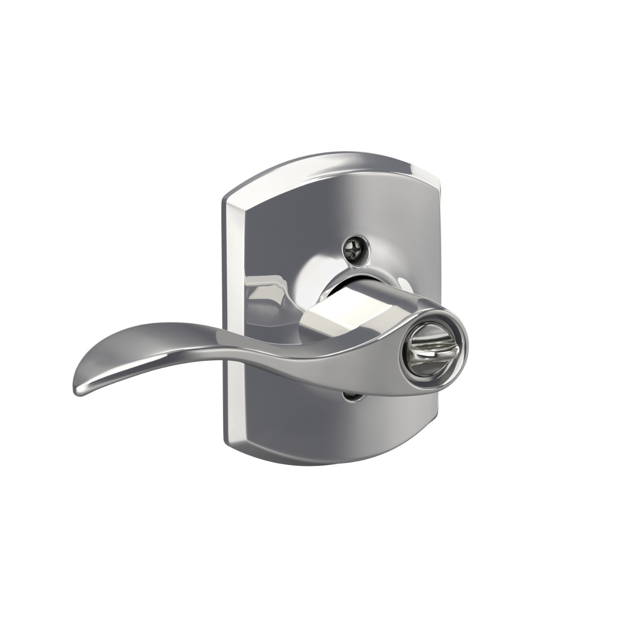 Accent Lever Keyed Entry Lock