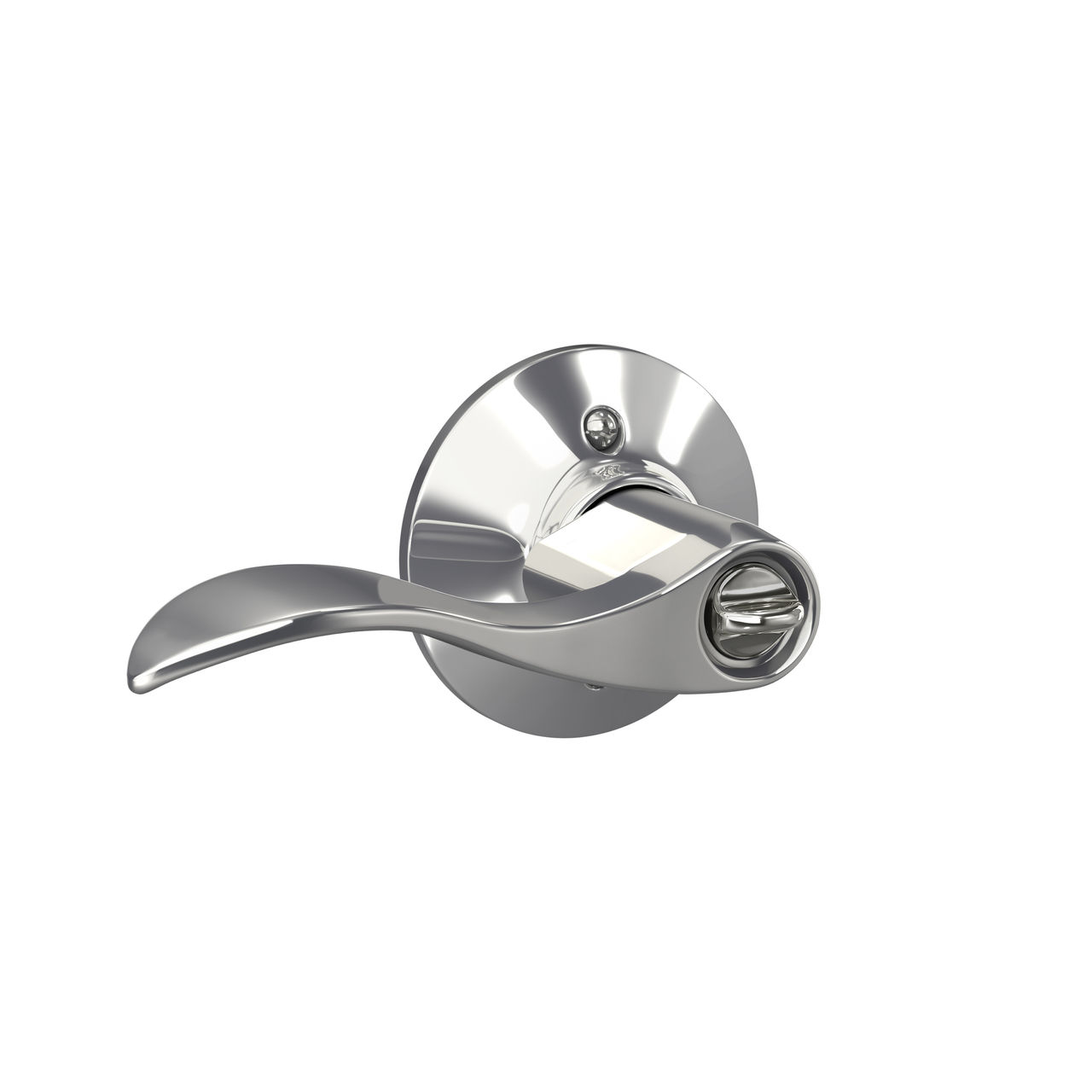 Accent Lever Keyed Entry Lock