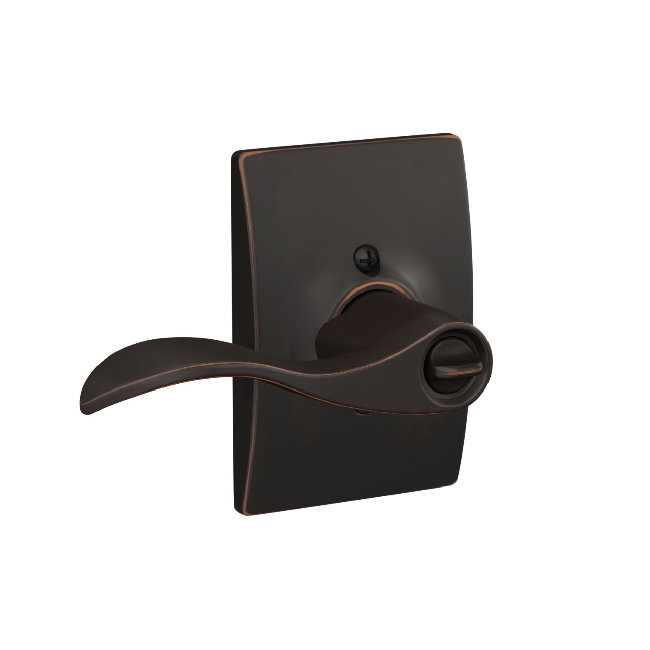 Accent Lever Keyed Entry Lock