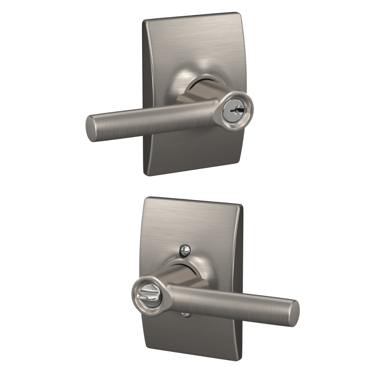 Broadway Lever Keyed Entry Lock