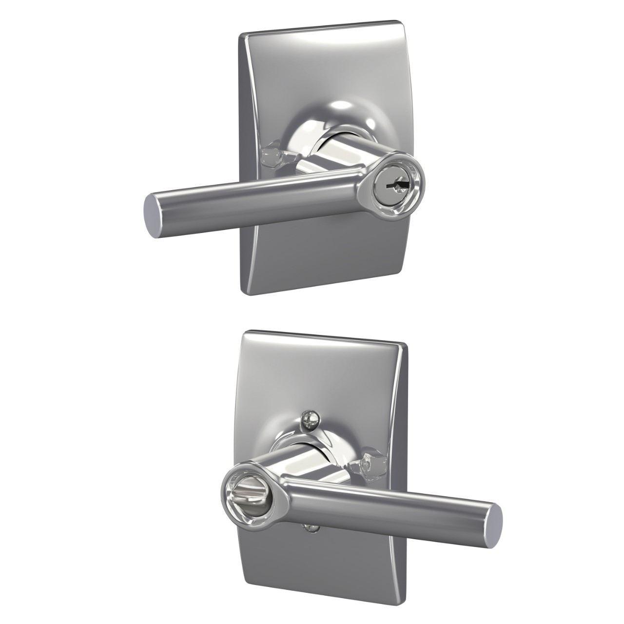 Broadway Lever Keyed Entry Lock