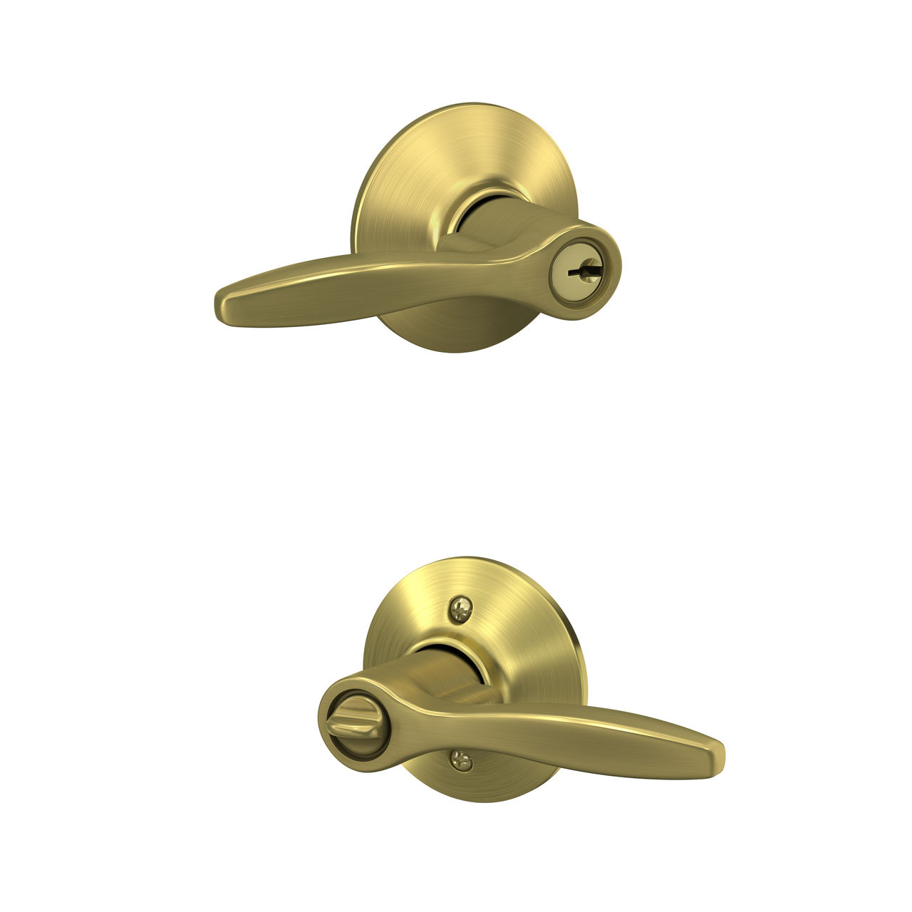 Delfayo Lever Keyed Entry Lock