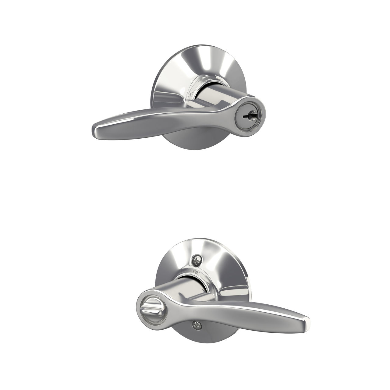 Delfayo Lever Keyed Entry Lock
