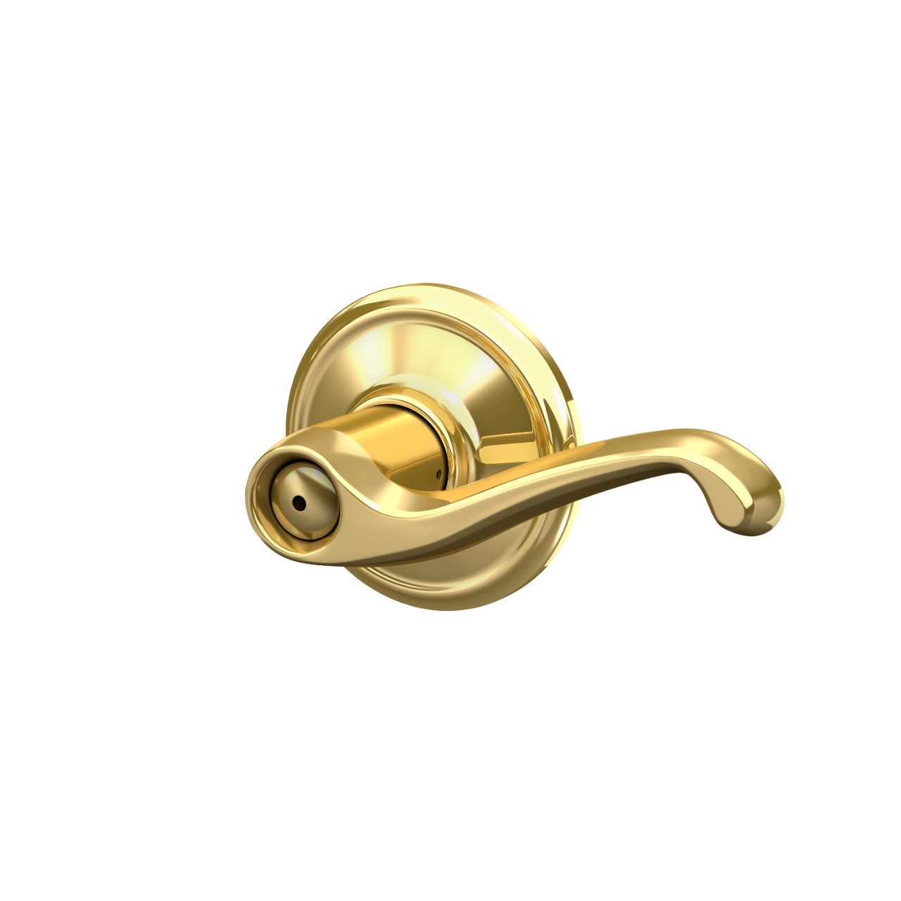 Flair Lever Bed & Bath Lock