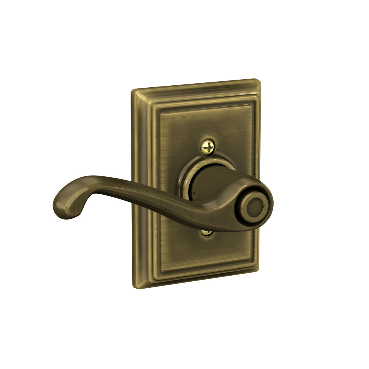 Flair Lever Bed & Bath Lock