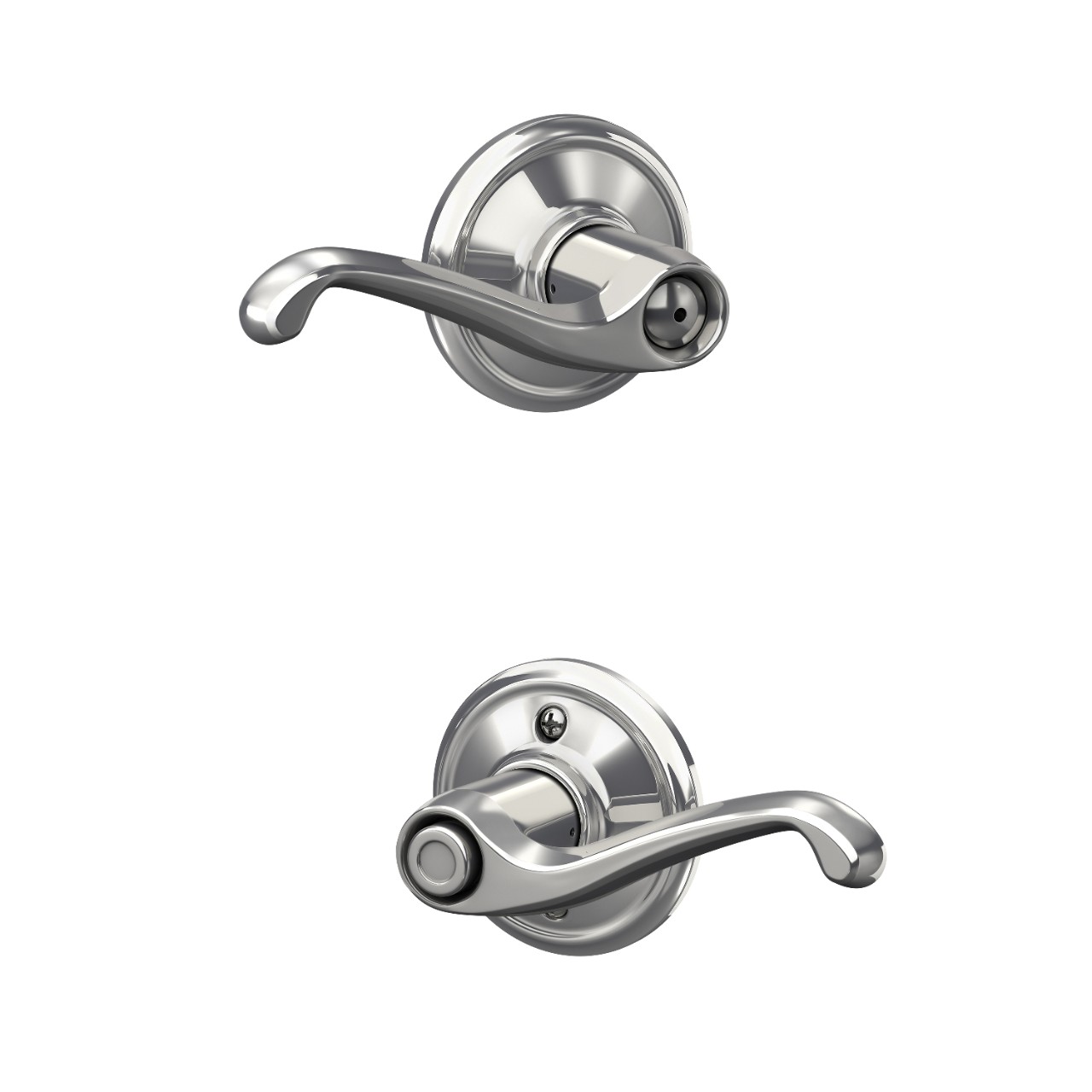 Flair Lever Bed & Bath Lock
