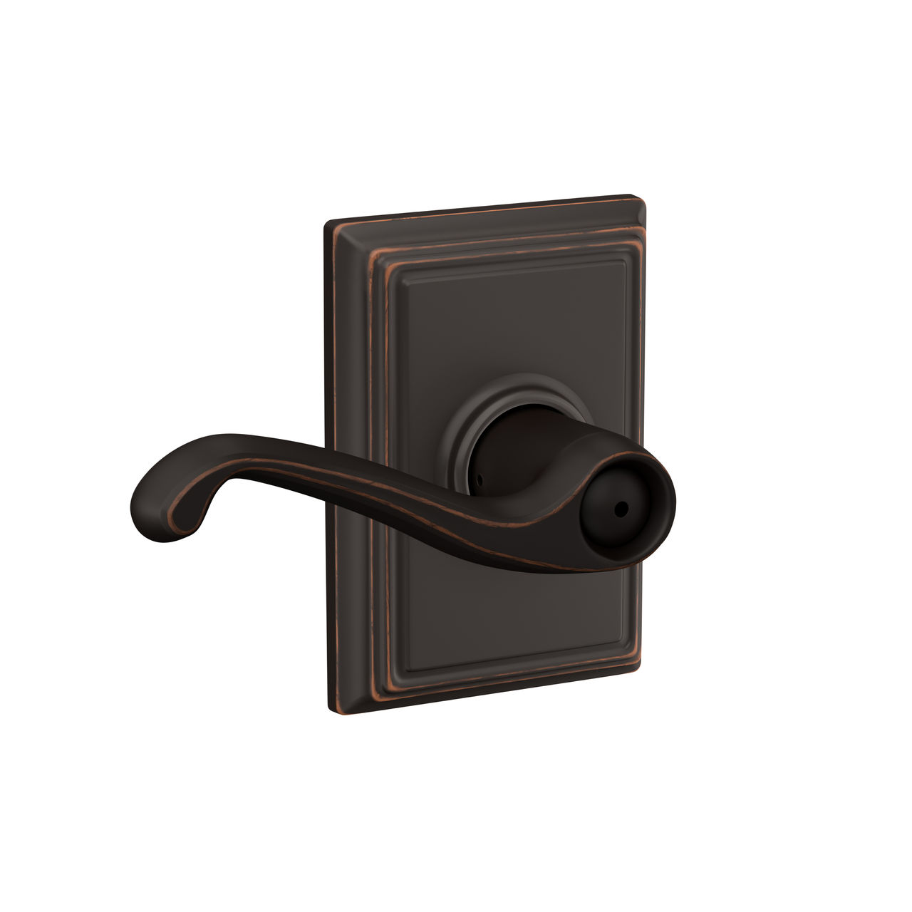 Flair Lever Bed & Bath Lock