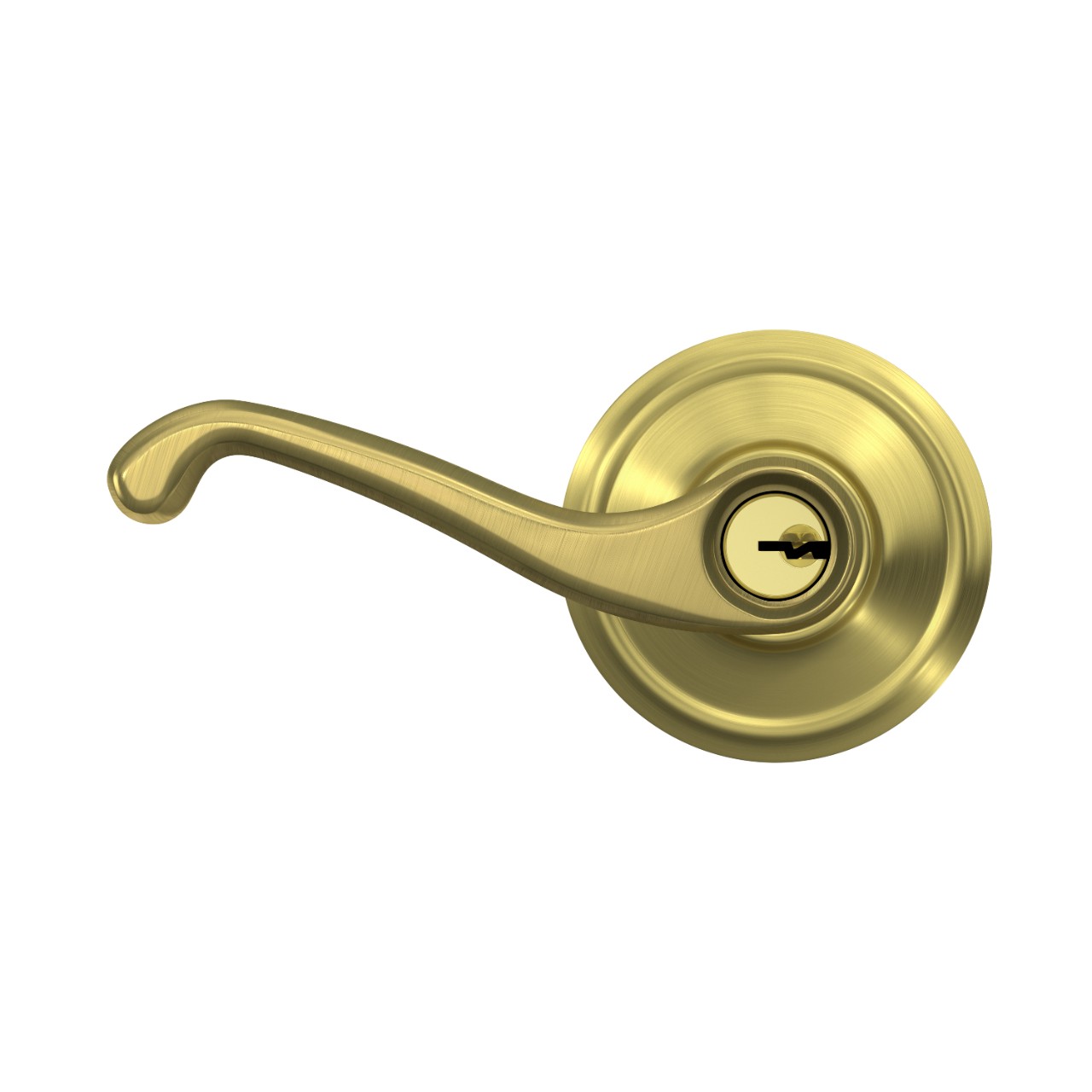 Flair Lever Keyed Entry Lock