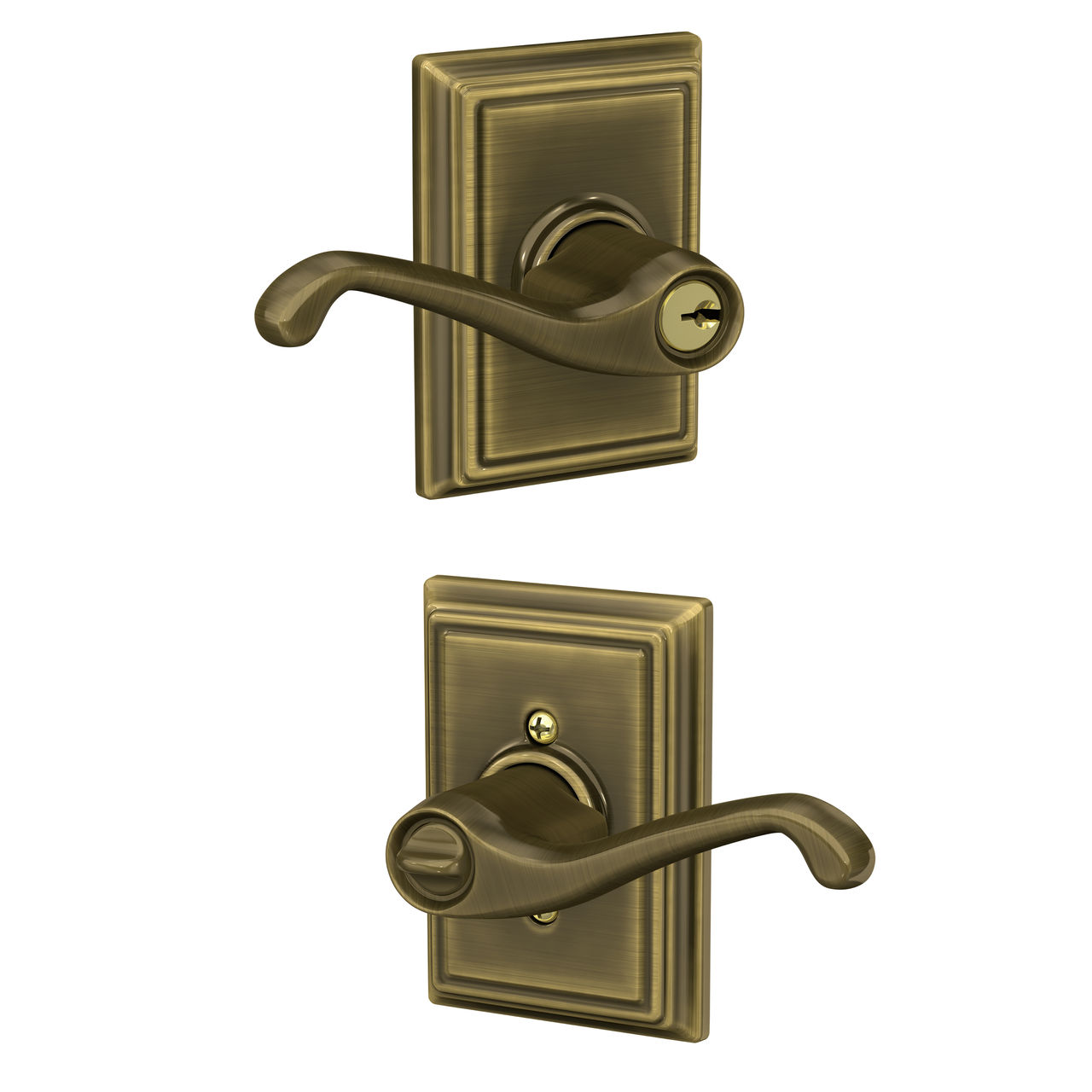 Flair Lever Keyed Entry Lock
