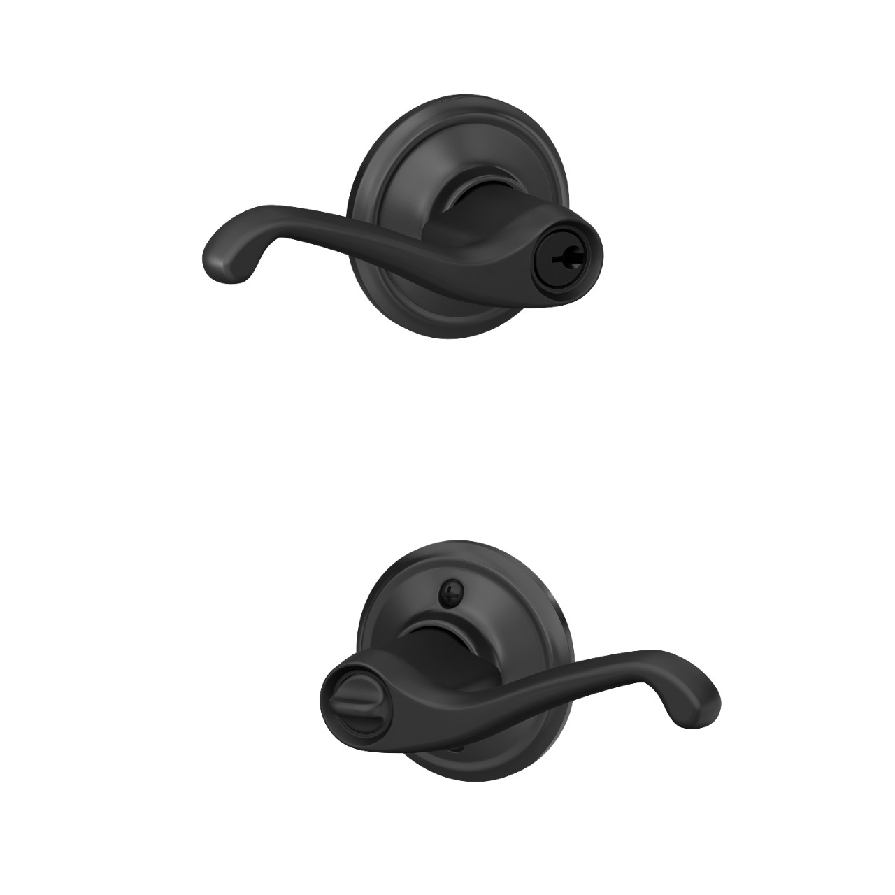 Flair Lever Keyed Entry Lock