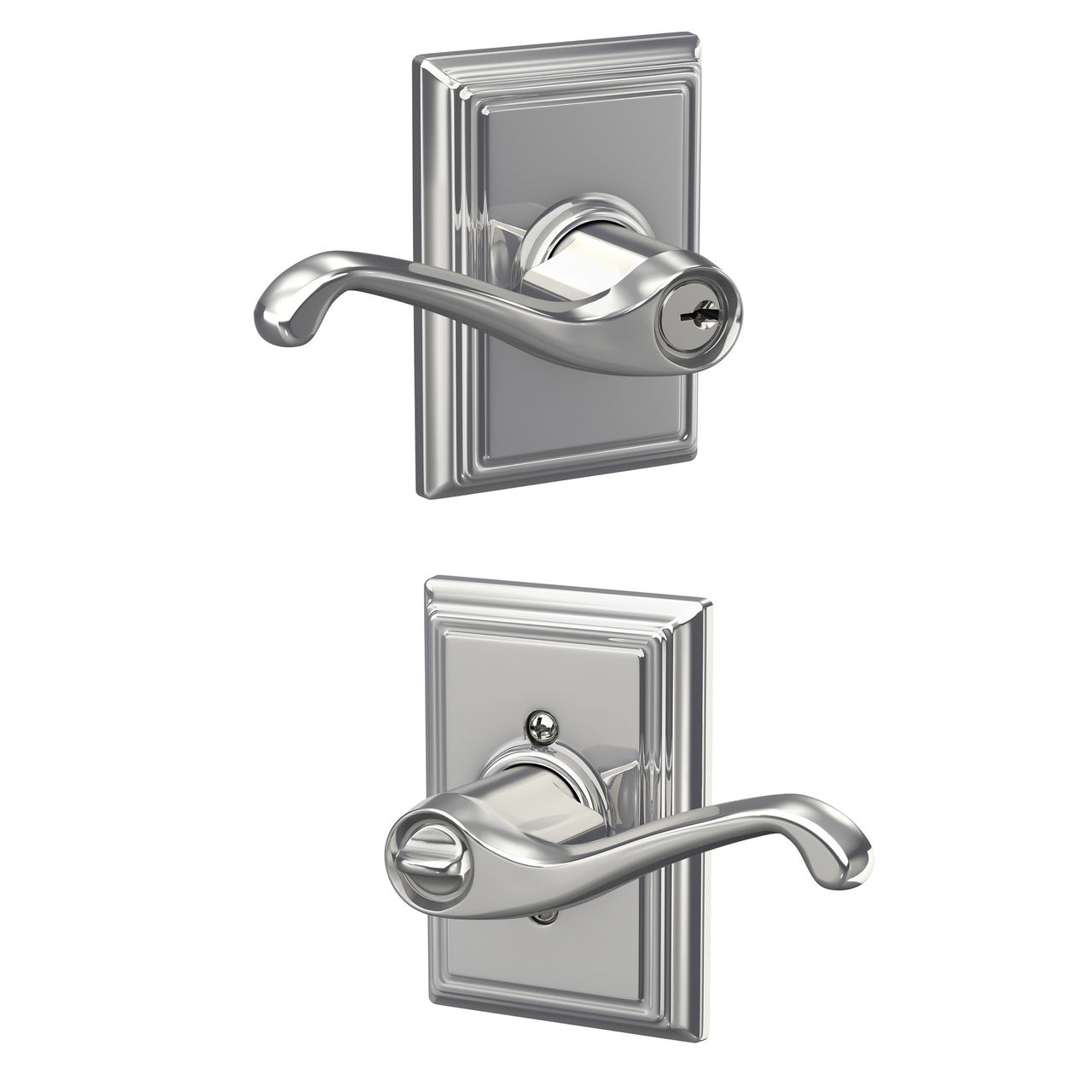 Flair Lever Keyed Entry Lock