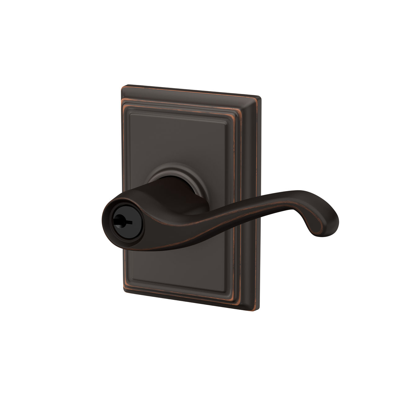 Flair Lever Keyed Entry Lock