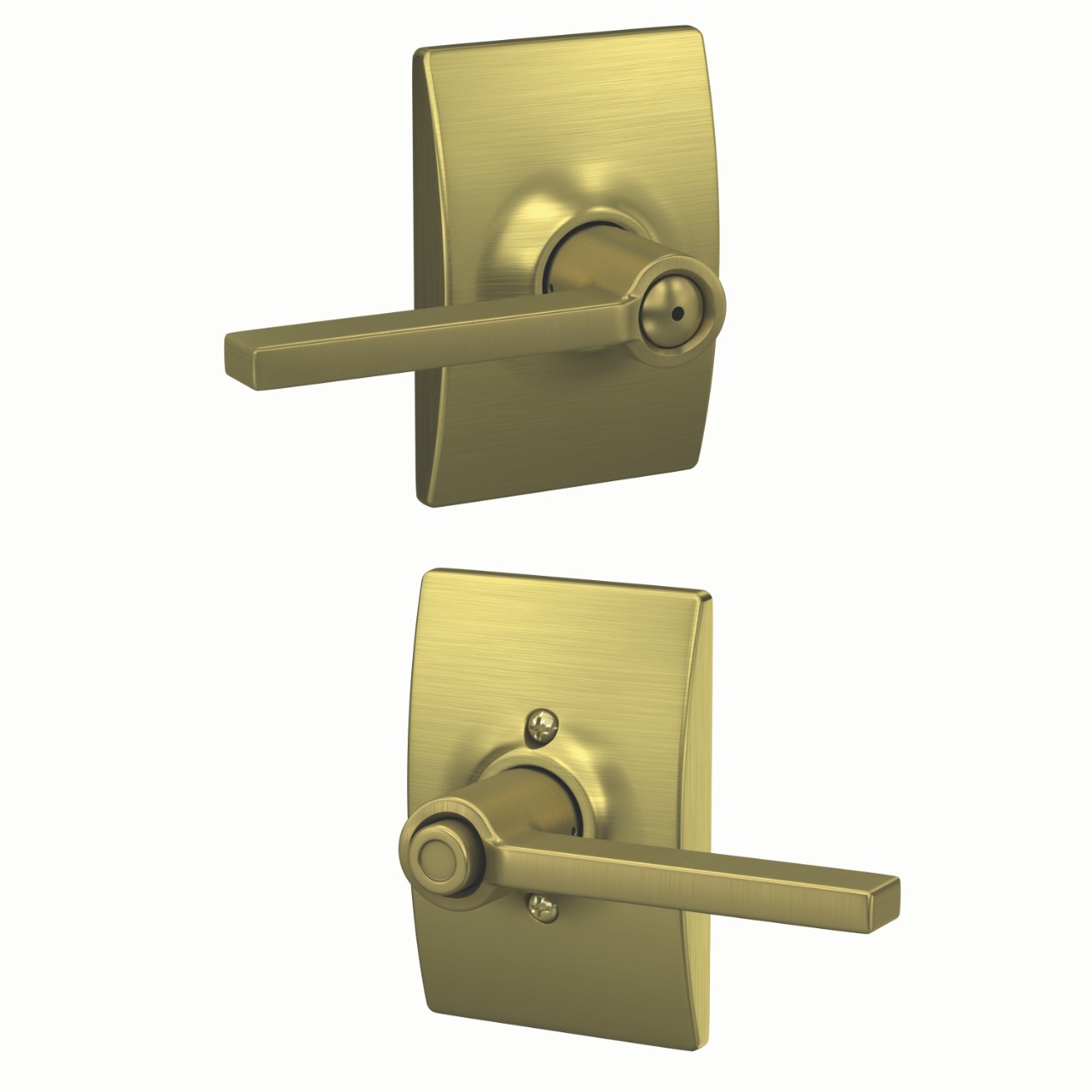 Latitude Lever Bed & Bath Lock