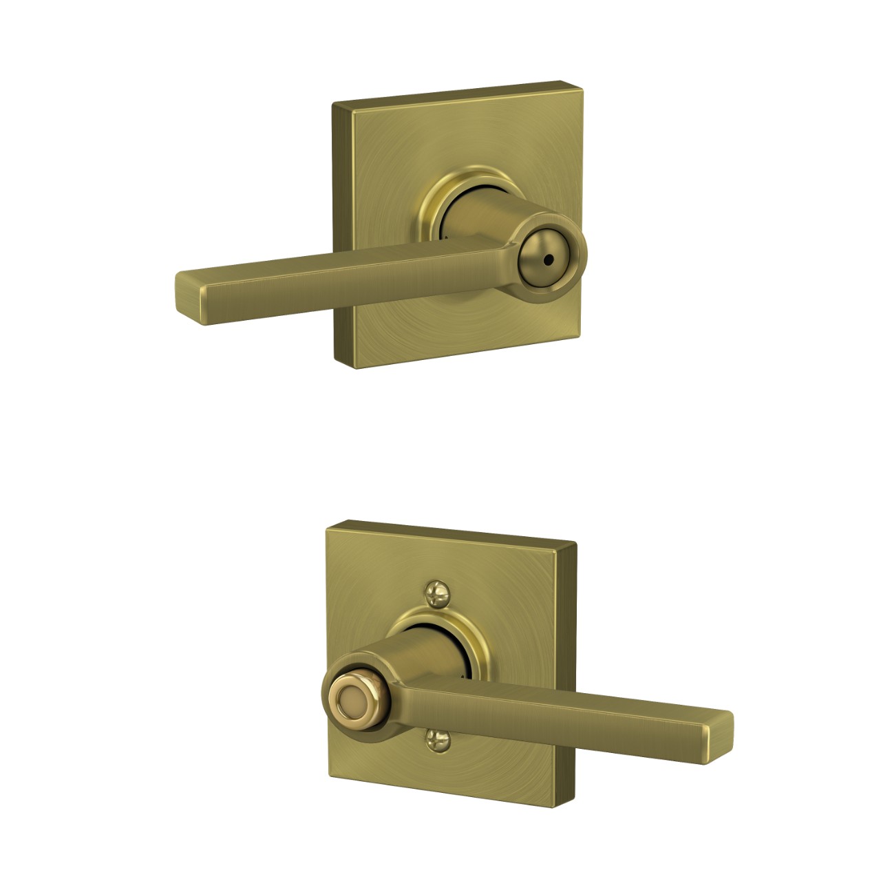 Latitude lever Bed & Bath Lock