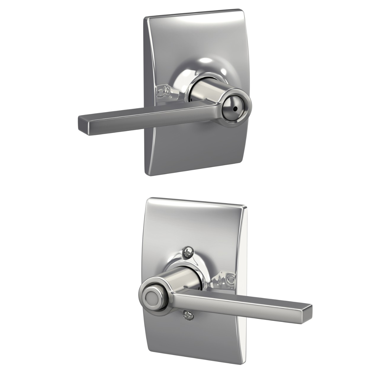 Latitude Lever Bed & Bath Lock