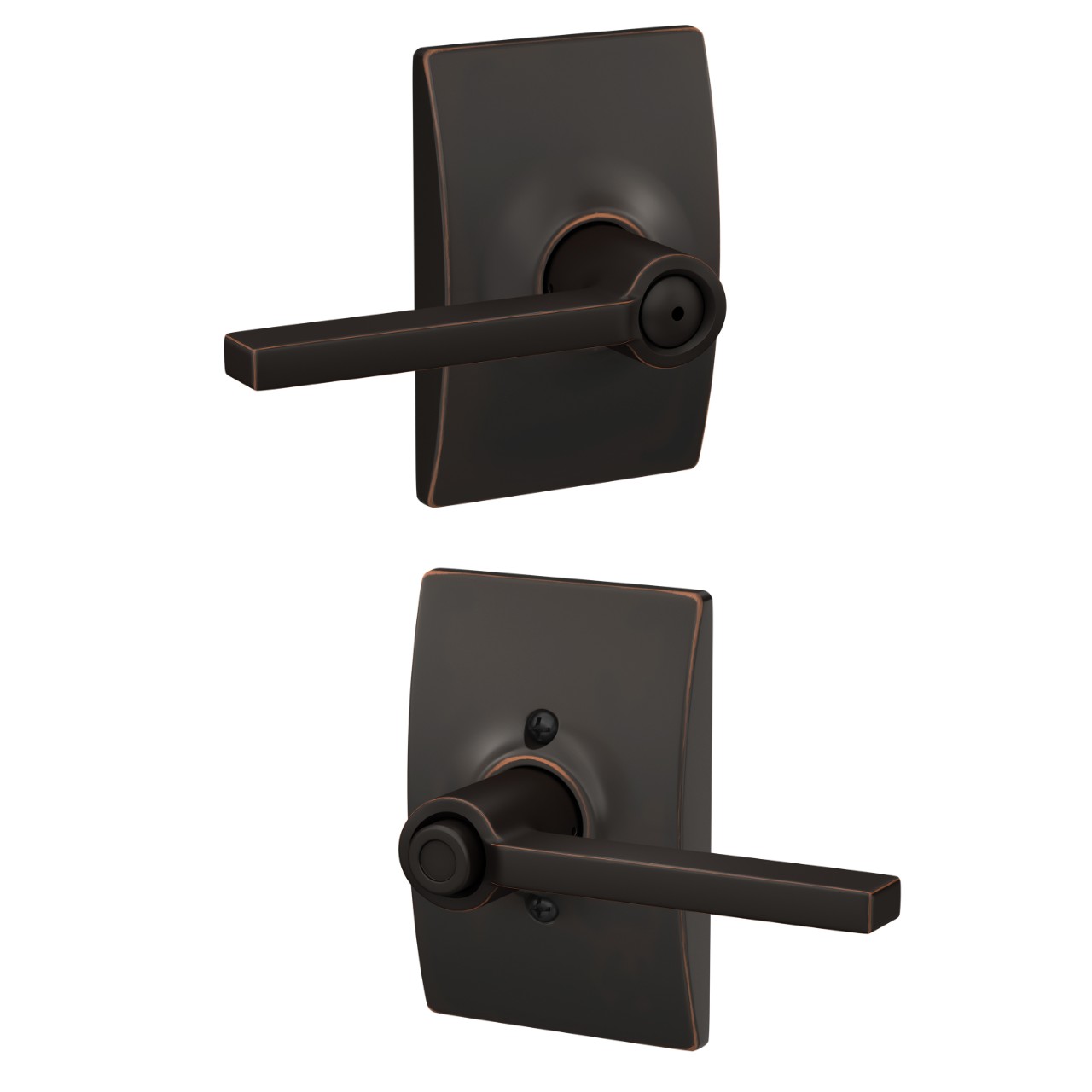 Latitude Lever Bed & Bath Lock