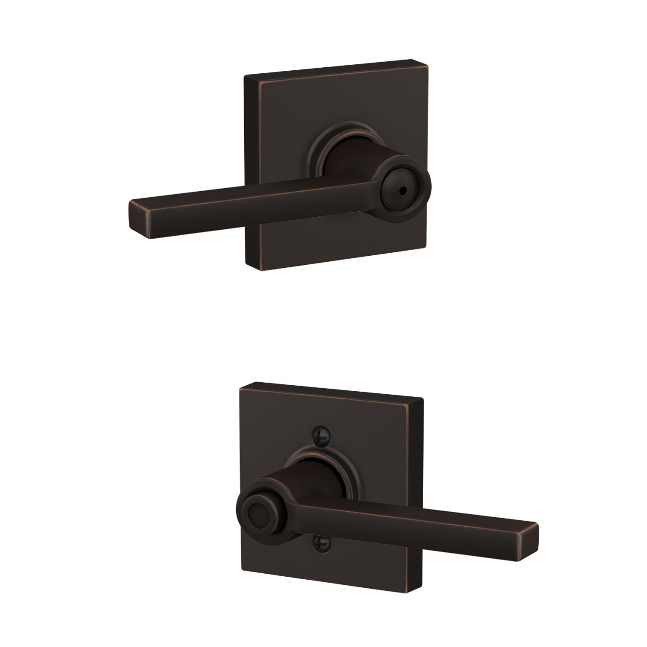 Latitude lever Bed & Bath Lock