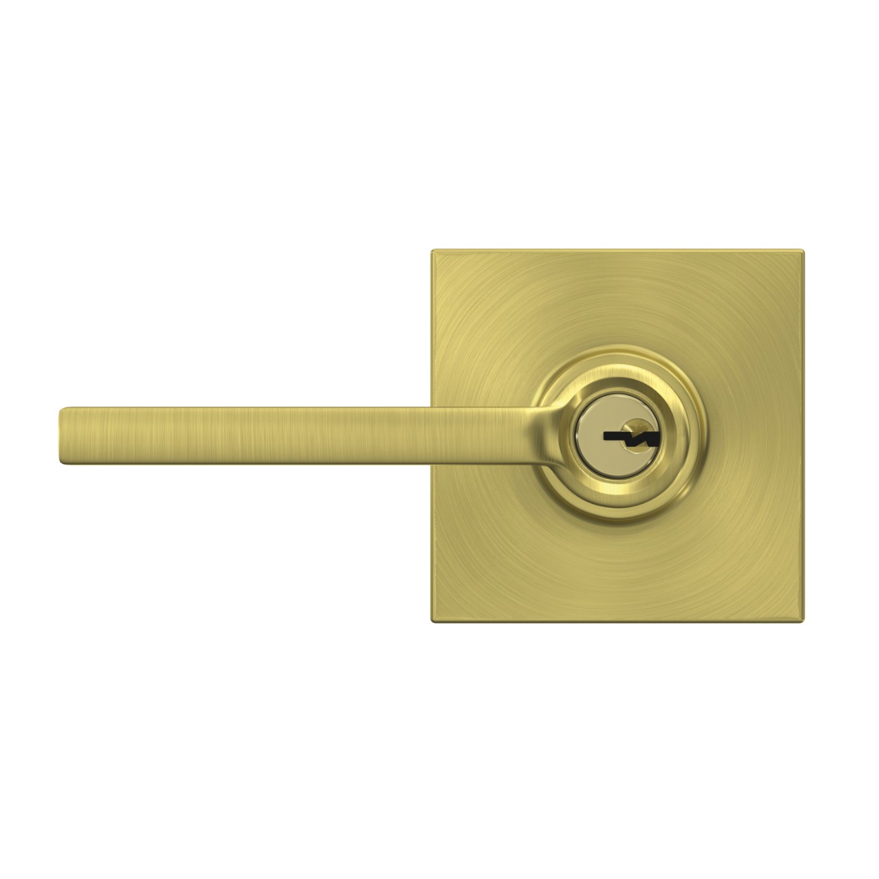 Latitude lever Keyed Entry lock